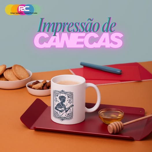 Caneca de Cerâmica Branca de Alta Qualidade