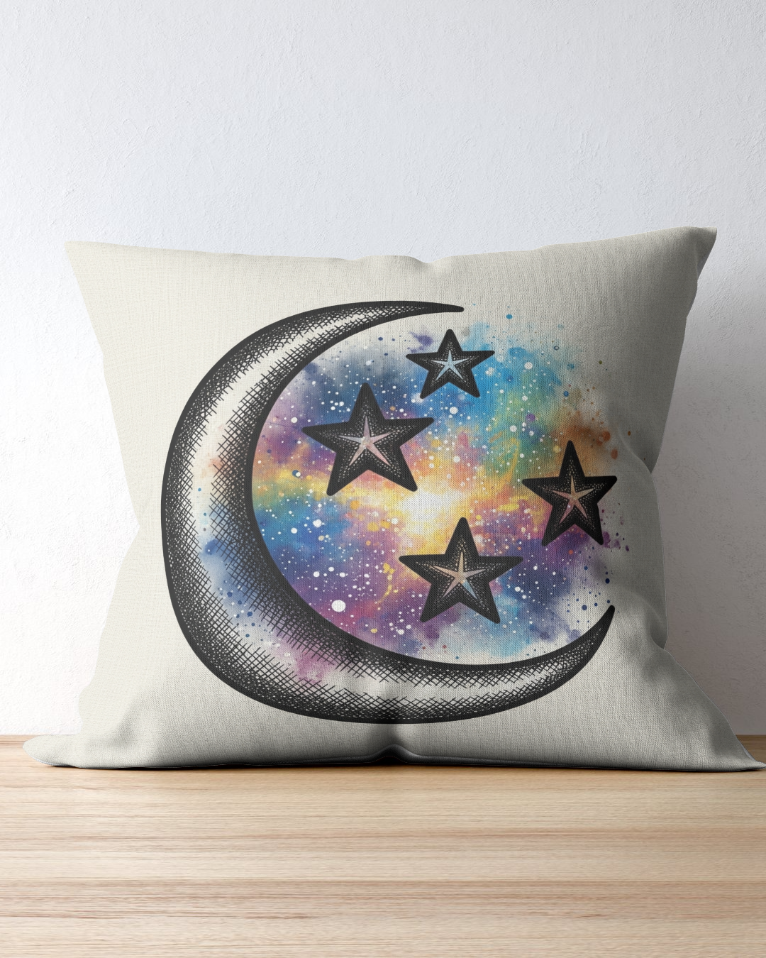 Almofada abstrata lua